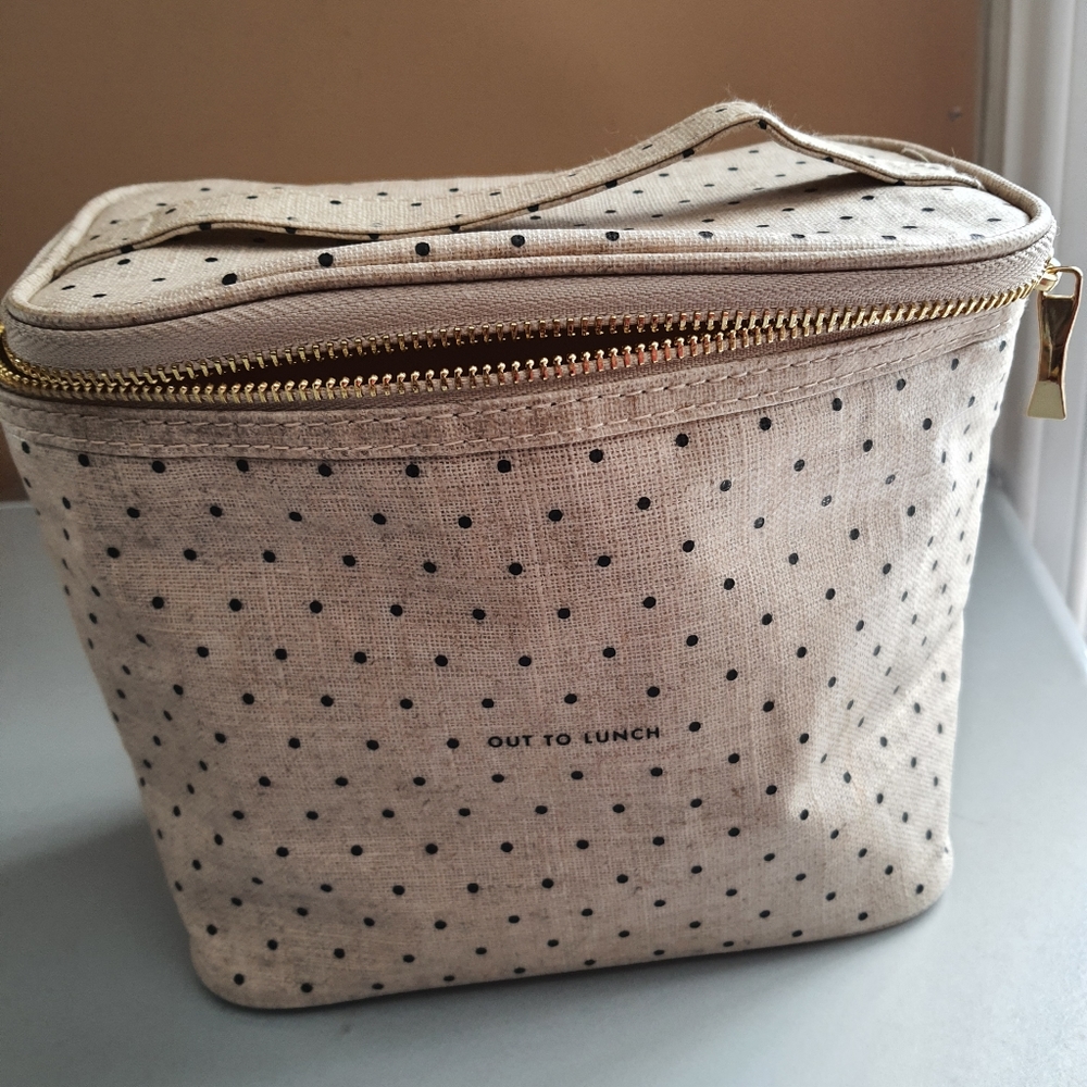 Kate Spade 'Out to lunch' makeup/Lunch Bag